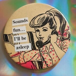 Retro Barbie Handmade Vintage 2.25" Button 5/$20 or 10/$30